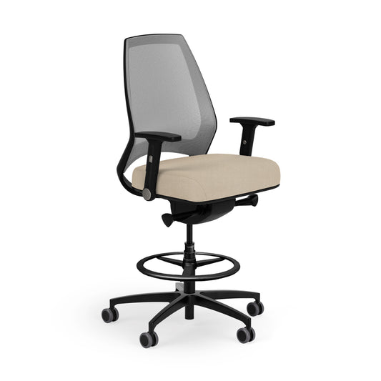 VIA Seating 4-UP Ergonomic Task Stool