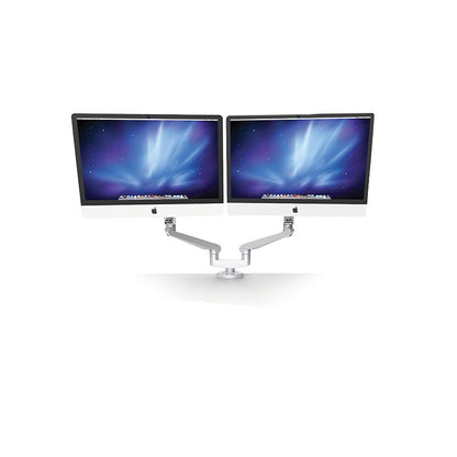 ESI EDGE-MAX-DUAL-SLV Heavy-Duty Dual Monitor Arm