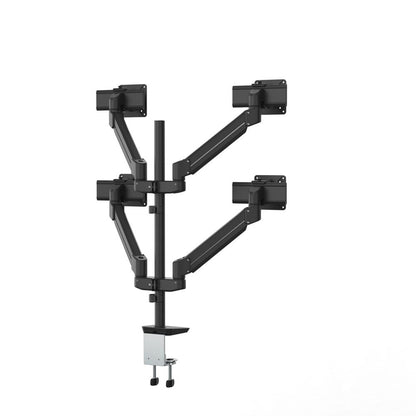 Sena SENAEX4-MS Pole-Mounted Quad 2 Over 2 Motion + Slider Monitor Arm